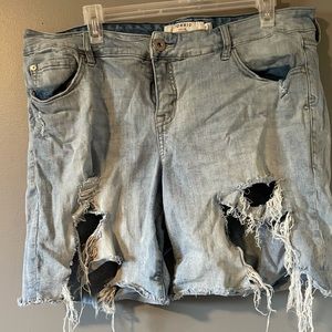 Size 16 torrid jean shorts